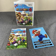 NO GAME Mario Party 8 Nintendo Wii CASE and MANUAL ONLY