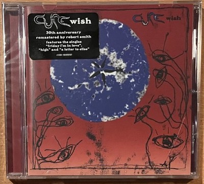 The Cure - Wish CD - SEALED NEW - Remastered 30th Anniversary