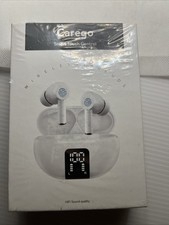 carego smart touch control wireless earbuds