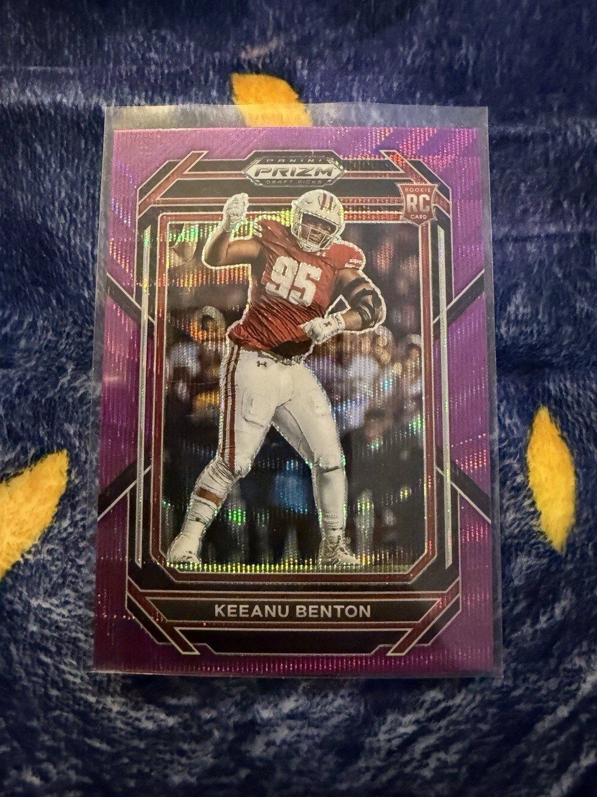 Keeanu Benton Panini Prizm Draft Picks #194 Purple Wave