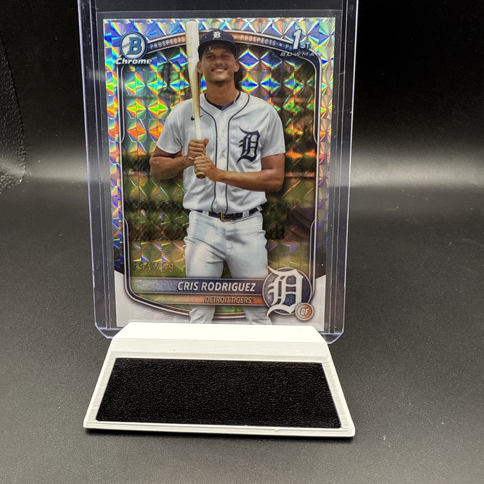 2025 Bowman Chrome Cris Rodriguez 1st Geometric Refractor /499