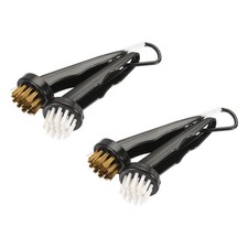 4pcs Golf Club Brush 2 Style Portable Retractable Dust Groove Cleaner Black