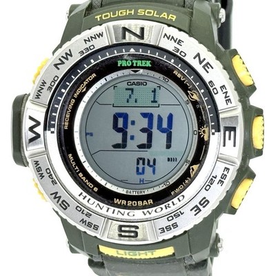 O6006 CASIO Pro Trek Hunting World Collaboration Model PRW-3510HW SS SS X Rubber