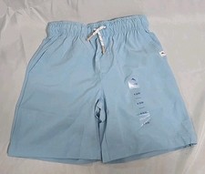 Tommy Bahama Boys Blue Athletic Shorts Drawstring Elastic 5/6 NWT