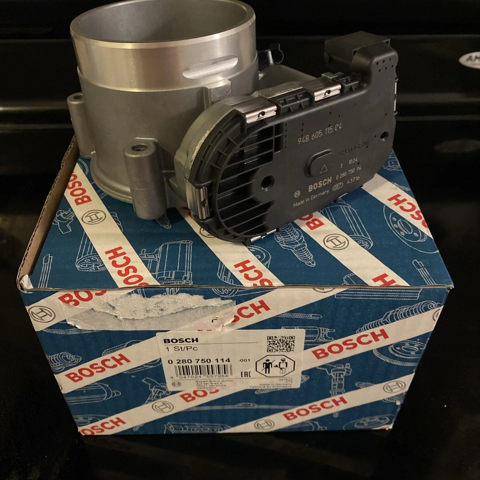 Cuerpo del acelerador BOSCH para Porsche 911 Cayenne 2003-2017 0280750114 Foto 2 de 2