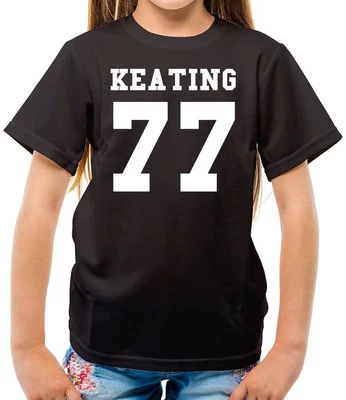 DRESSDOWN Keating 77 - Kinder T-Shirt - Sänger Song Liebe Fan Ronan Band Gig Tour Festival