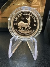 2017 50th Anniversary Krugerrand 1/4 Oz Gold Proof Coin With 50th Privy