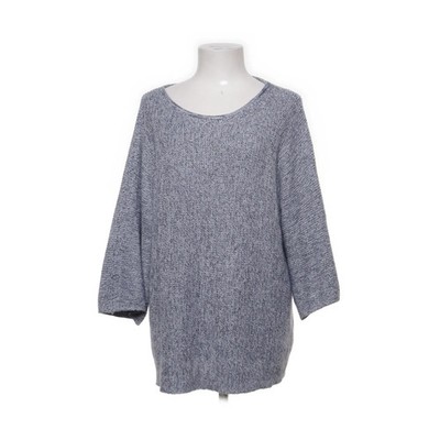 H&M Basic, Strickpullover, Größe: M, Blau, Acryl/Baumwolle, Damen #PKx