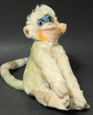 Alter Steiff Monkey Mungo 23cm Steiff Animal Stuffed Toy Monkey Figurines