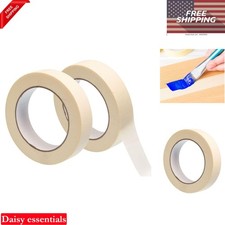 2 Rolls Masking Tape 1in x 55 Yards Multi-Surface Painter's Tape Paint Art Cr...