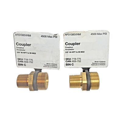 #ad #ad Lot Of 2AP31085VNM 3 8quot;Male NPT xM M22 Pressure Washer Hose to Trigger Coupler $33.43