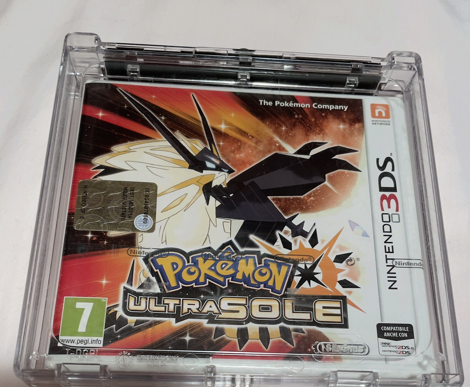 Pokémon Ultra Sole Nintendo 3DS Copertina In italiano Nuovo Di Zecca Sigillat