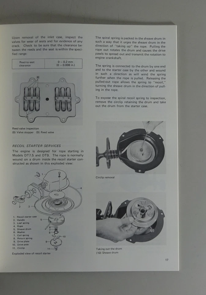 Taller/Manual de Servicio Suzuki Outboard Motor DT7.5/DT9 From 12/1976 - Imagen 4 de 4