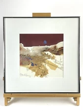 Original artwork by Harold E. Larson signed and framed (16” X 16”)
