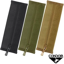 CONDOR 221125 VAS Hook Loop Plate Carrier Vest Admin Pouch YKK Zipper Strip
