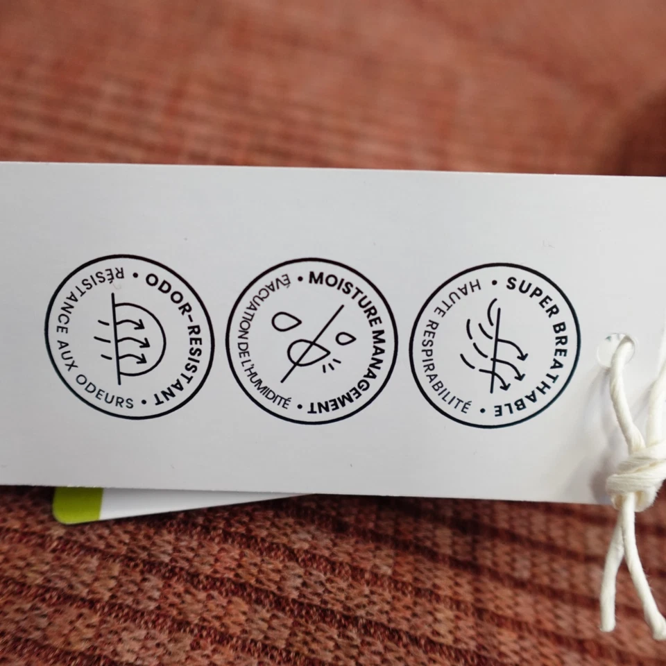 Camisa Smartwool Térmica Merino Rib Cuello Alto Marrón Necana Para Mujer Talla XS Foto 4 de 4