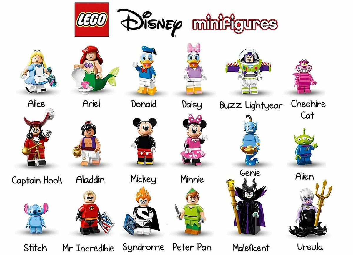 71012 LEGO Disney Minifigure Series 1 Stitch DIS001 Minifigure