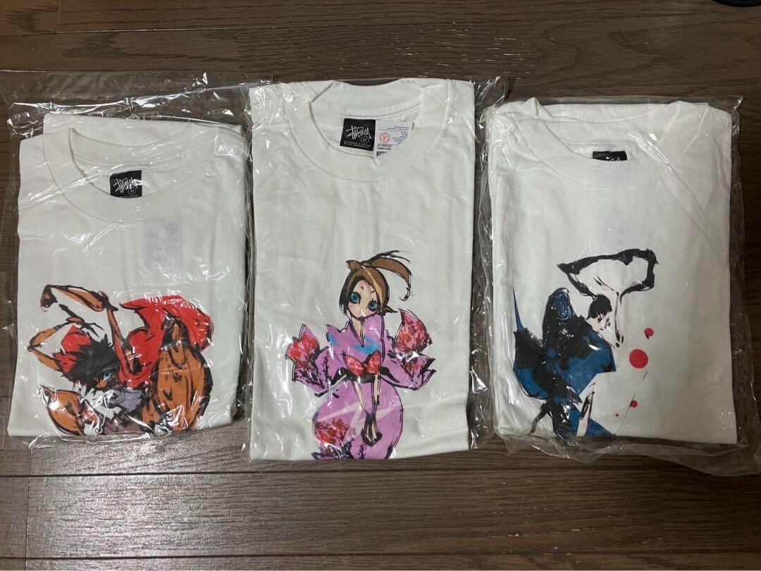 Samurai Champloo x stussy collaboration T-shirt M size (US S Samurai Champloo x stussy collaboration T-shirt M size (US S