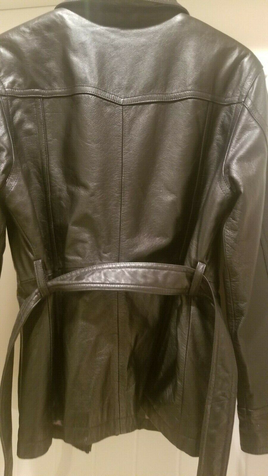 Womens Maxima Wilsons leather jacket  small black… - image 7