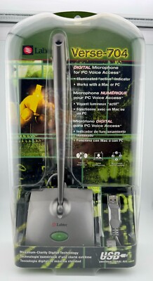 Labtec Verse 704 USB Stand-up Microphone NEW SEALED