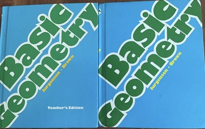 Basic Geometry Teacher & Student Set Jurgensen Homeschool High School Curriculum