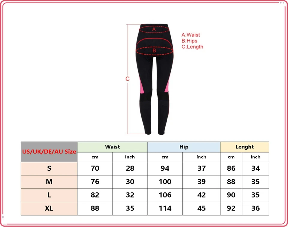 Велосипедные штаны, велосипедная спортивная одежда, женская велосипедная одежда, с подкладкой, брюки, брюки - Изображение 2 из 4