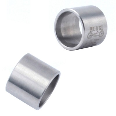 Fahrrad hintere Feder Sto?d?mpfer Edelstahl H��lle f��r DU Bushing 12 7mm