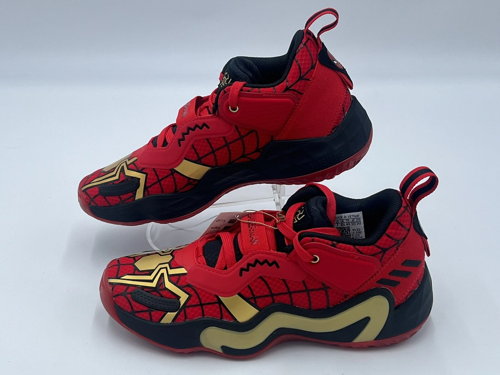 Adidas Donovan Mitchell D.O.N Iss. #3 Spiderman Basketball Mens GZ5496