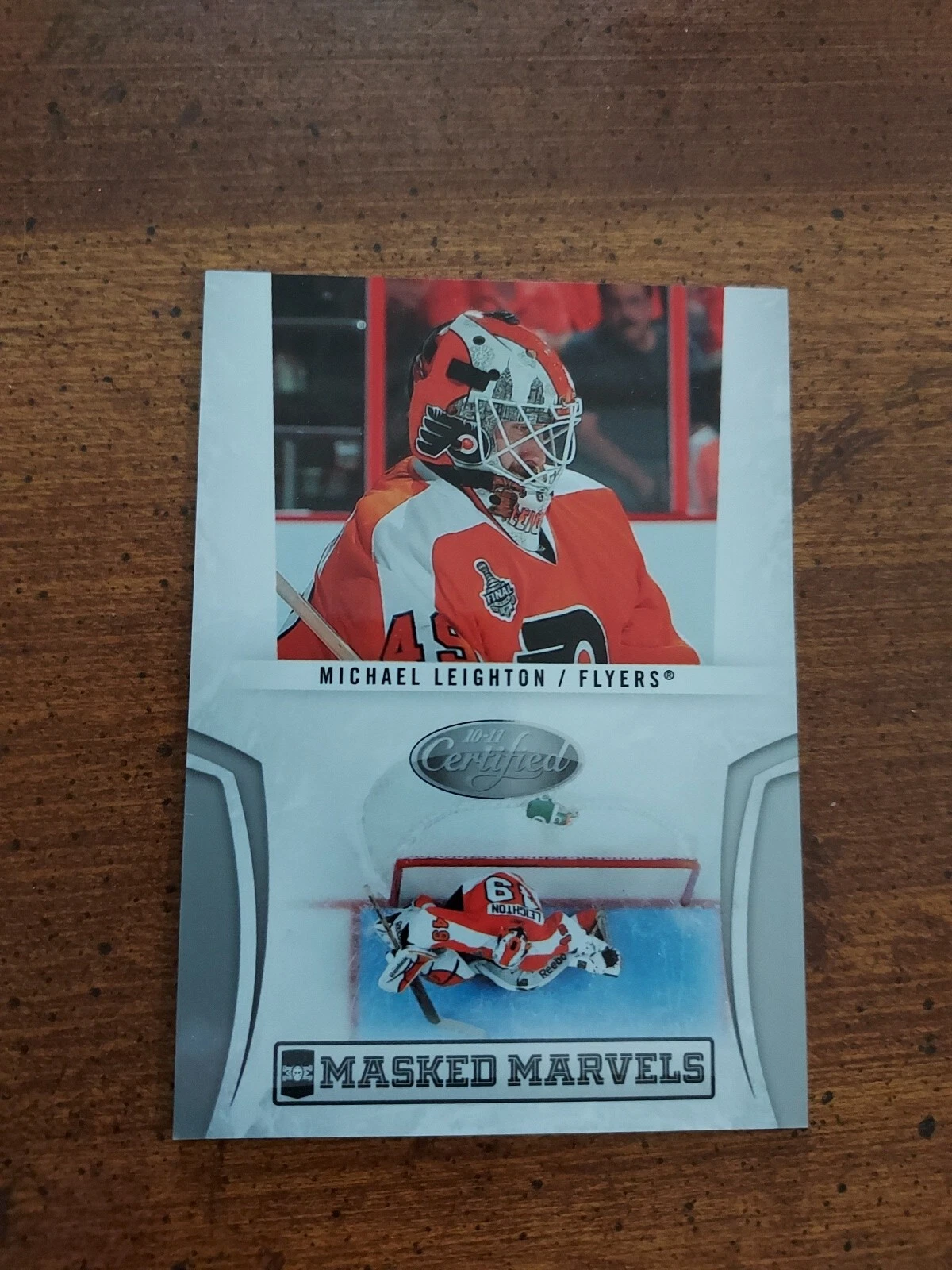 2010-11 Certified Masked Marvels #21 Michael Leighton #400/500