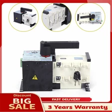 100AMP Dual Power Automatic Transfer Switch Changeover Isolation Generator USA