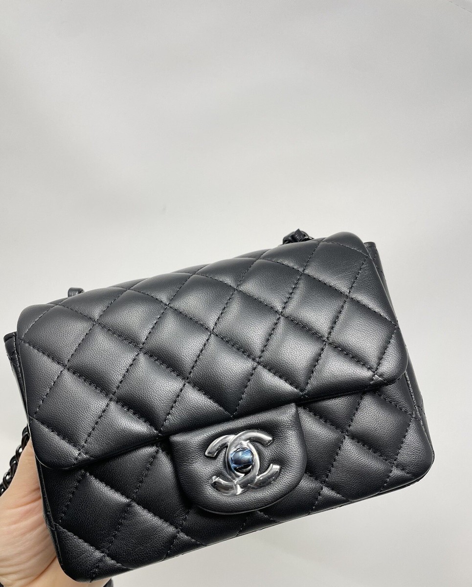 Chanel Mini Square “So Black” | eBay