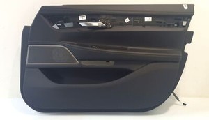 BMW OEM Door panel leather Nappa/black front right 7448518 G11 G12 G612454