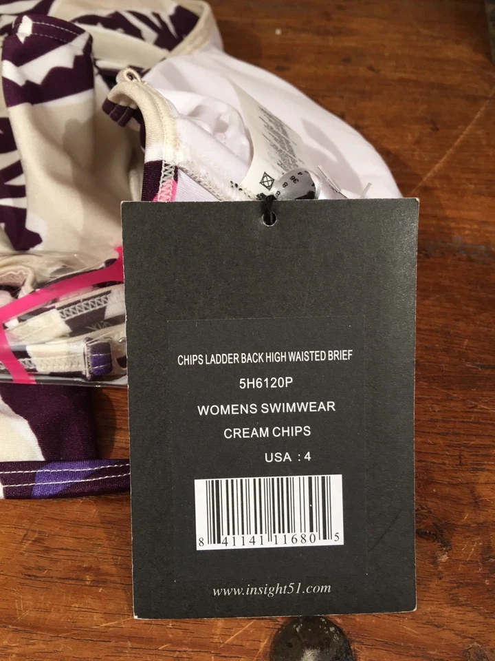 NUEVO Traje de baño de dos piezas Insight 51 Anthropologie talla 4 original $258 Foto 3 de 4