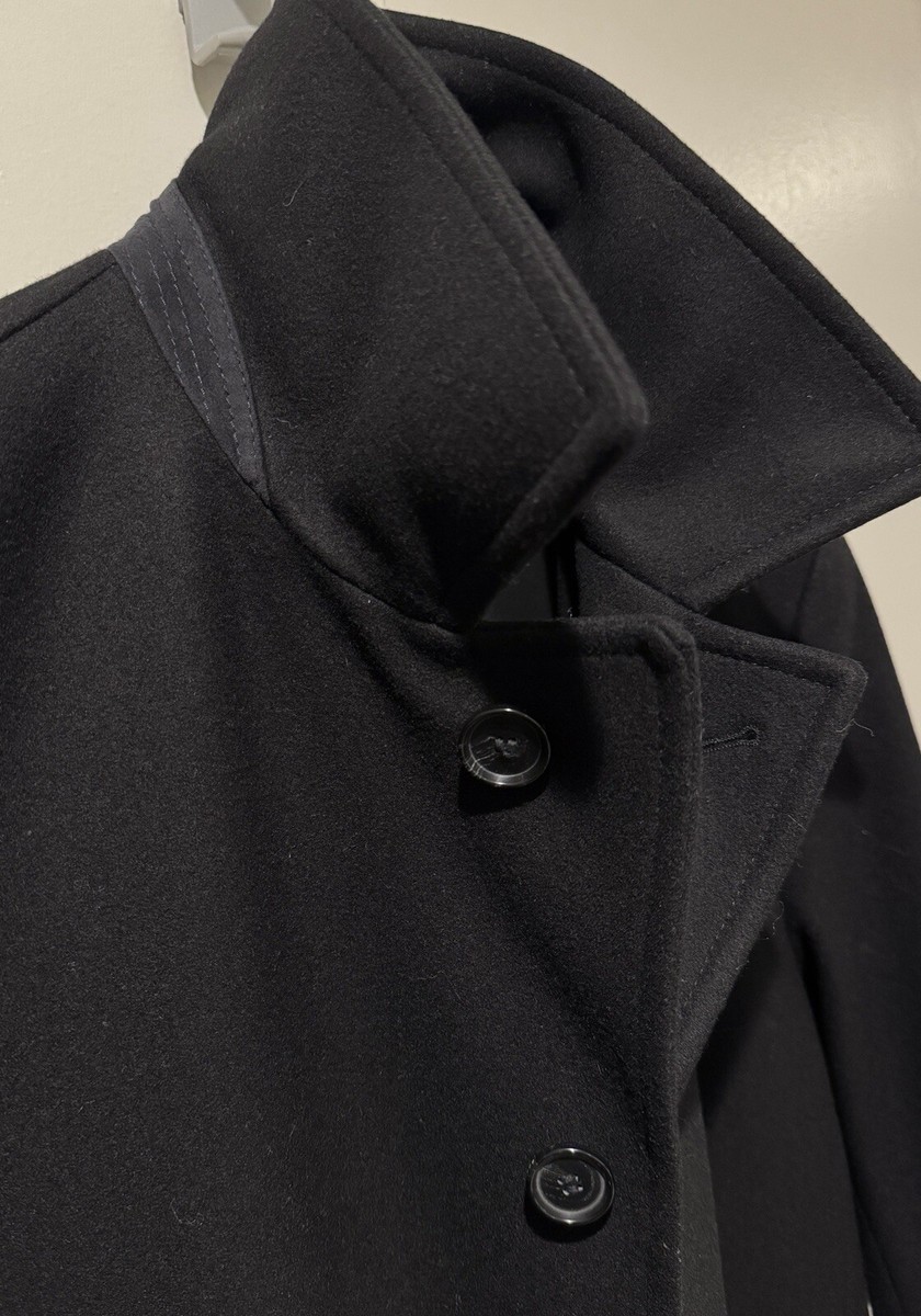 Hugo Boss Dais2 Wool Blend Coat in Black, 36R $695 | eBay display picture 1