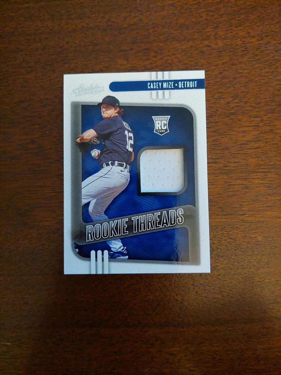 Casey Mize 2021 Panini Absolute Rookie Thread Rookie RC Detroit