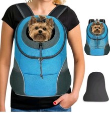 YUDODO Dog Carrier Pet Carrier Front Pack Breathable Head Out