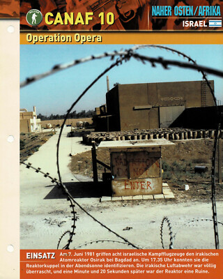 CANAF 10 - Operation Opera - Infokarte