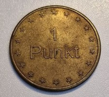 1 Punkt Excellent Condition Coin Token Germany ???? 
