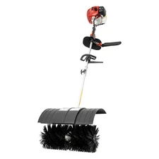 52cc Handheld Gas Power Broom Walk Behind Sweeper 2.3hp High Performance Cleaner