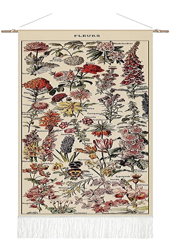 Floral 100% Cotton Tapestries