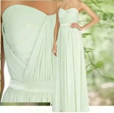 COAST Size 6 Mirabella Maxi Mint Dress Gown Bandeau BRIDESMAID, PROM, CRUISE XS