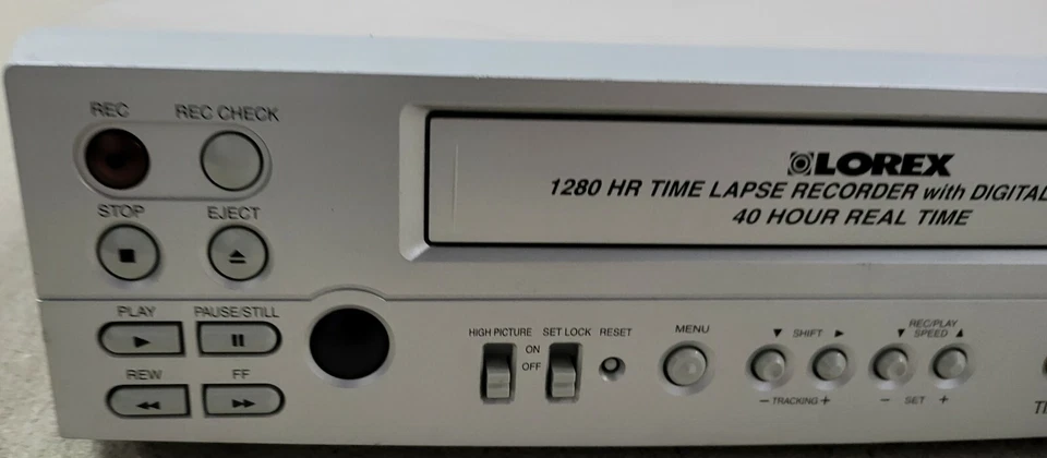 Lorex SG7964 1280 Time Lapse VCR For Surveillance Security System - UNTESTED! - Imagem 4 de 4