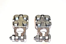 3 Way Top Post Battery Terminal 6 To 1 Gauge Cable Deka  1 Positive 1 Negative