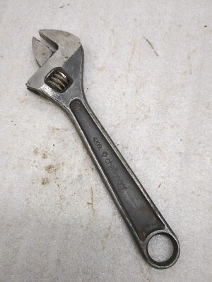 Vintage Clik-Stop 4206L Challenger  6'' Adjustable Wrench Nice!!