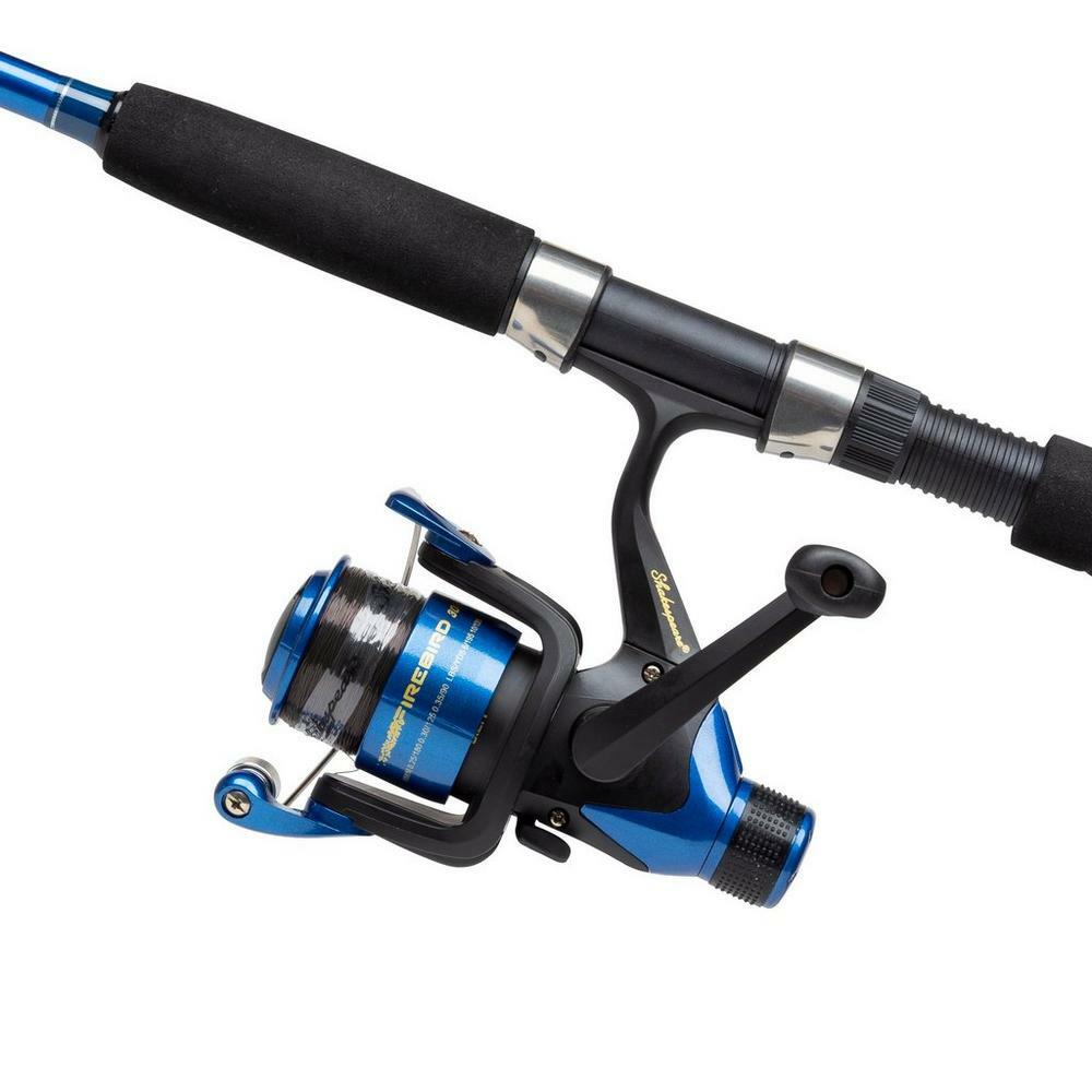 Shakespeare Firebird Spinning Combo Fishing Rod Reel