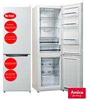 Amica KüHl-Gefrierkombination Weiß 231L Vitcontrol Plus Nofrost Freshzone