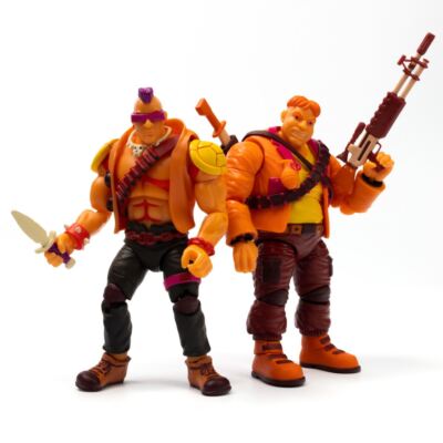 ② AFTER THE BATTLE プロモ&アクキー Teenage Mutant Ninja Turtles Arcade Bebop and Rocksteady