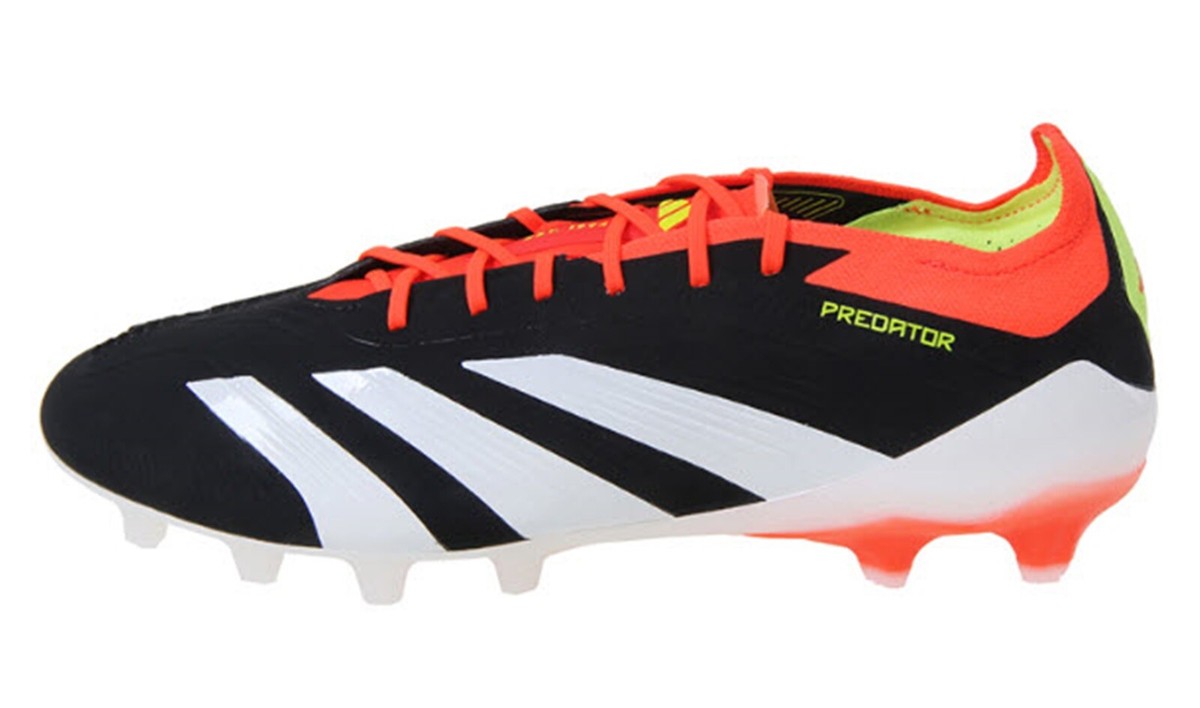 Adidas Men PREDATOR Elite Low AG Cleats Black Football Soccer GYM