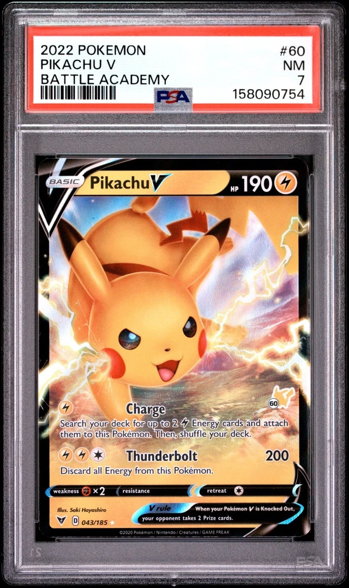 Pikachu V 043/185 Battle Academy 2022 for sale | eBay