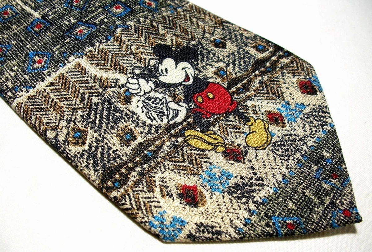 USED TIE CRAVATTA DISNEY EXCLUSIVE BY ATLAS DESIGN MICKEY MOUSE